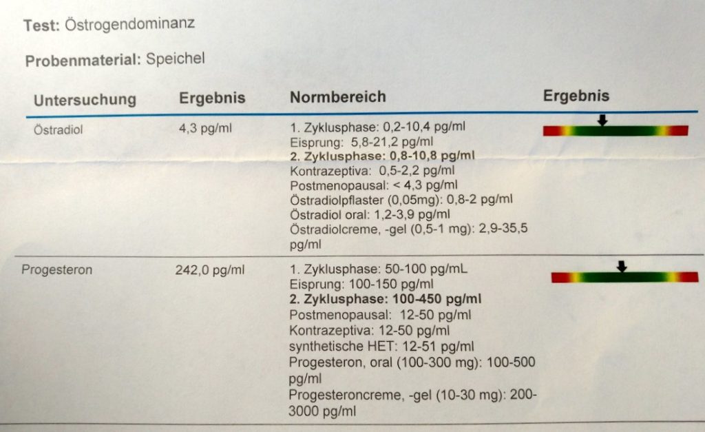 Speicheltest Hormonstatus